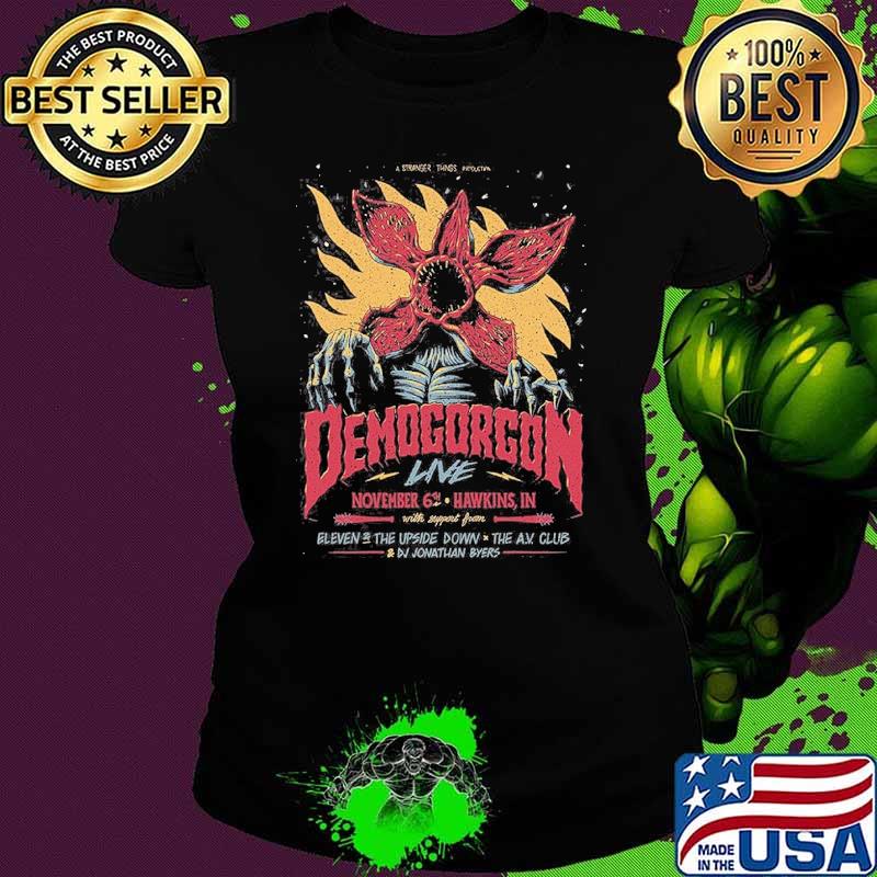 Demogorgon Head Stranger Things Mv 2023 shirt