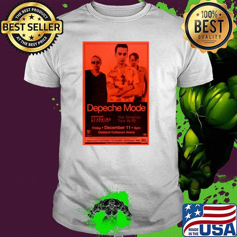 Depeche Mode Concert Oakland Coliseum Arena T-Shirt