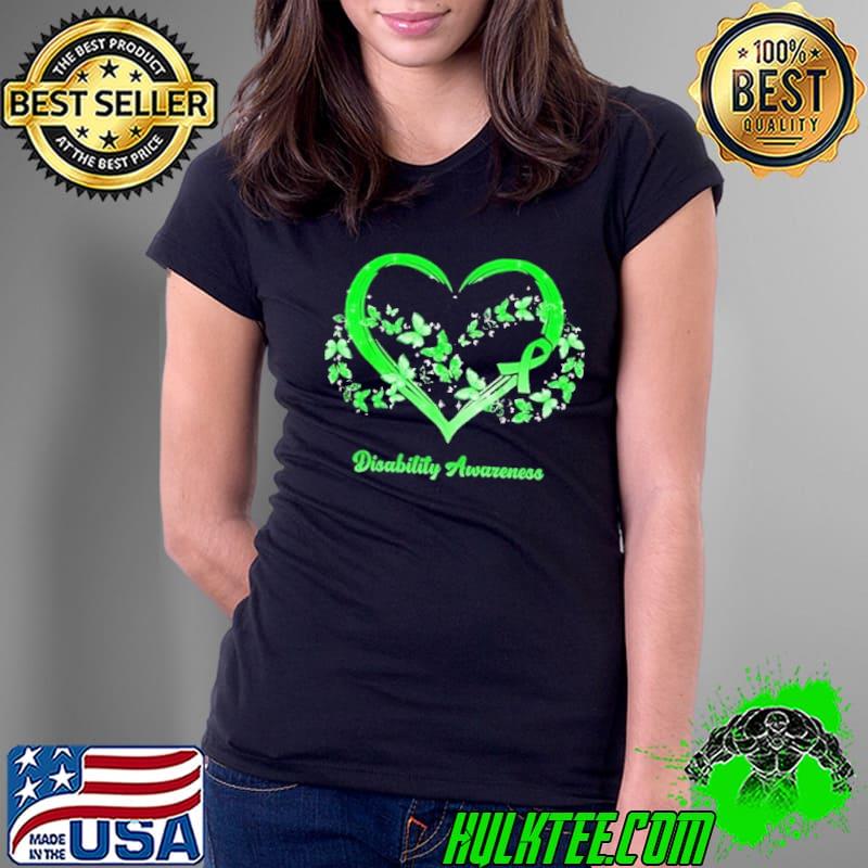 Diasability Awareness butterflies shirt