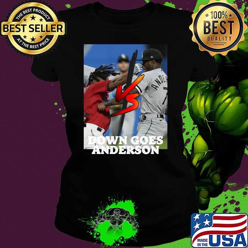 Down Goes Anderson Jose and Cleveland Knock Out T-Shirt Down Goes Anderson Jose and Cleveland Knock Out T-Shirt