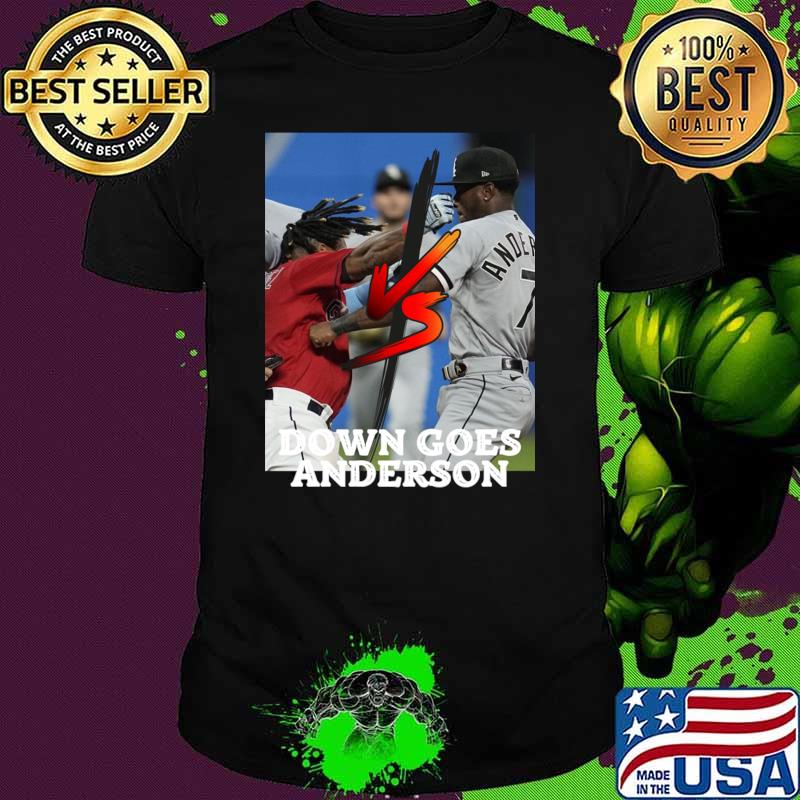 Down Goes Anderson Jose and Cleveland Knock Out T-Shirt Unisex Down Goes Anderson Jose and Cleveland Knock Out T-Shirt Unisex