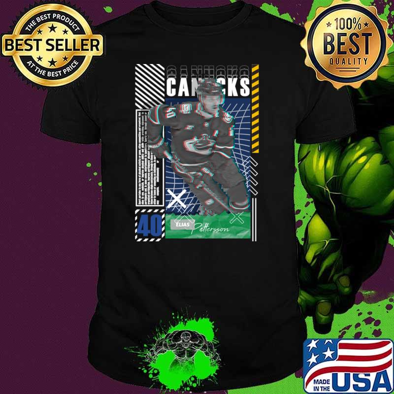 Elias Pettersson Swedish professional ice hockey forward and alternate Canucks T-Shirt Unisex Elias Pettersson Swedish professional ice hockey forward and alternate Canucks T-Shirt Unisex