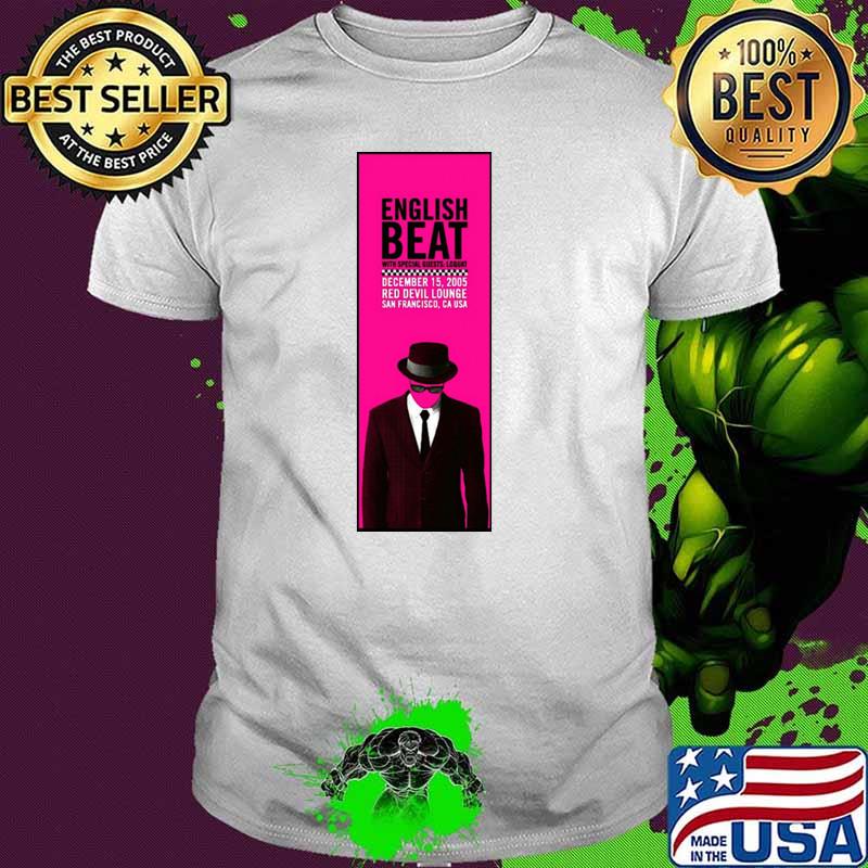 English Beat concert with special guest red devil lounge T-Shirt