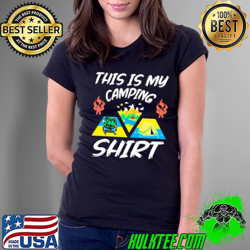 Fanny This Is My Camping Shirt