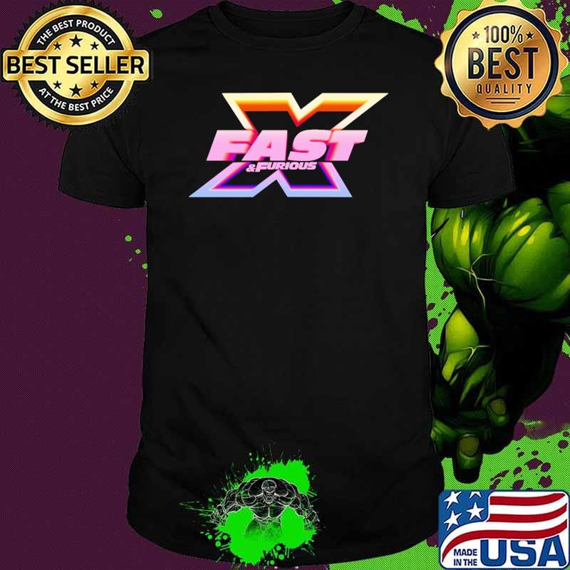 Fast and Furious X Logo Colors s Unisex Fast and Furious X Logo Colors s Unisex