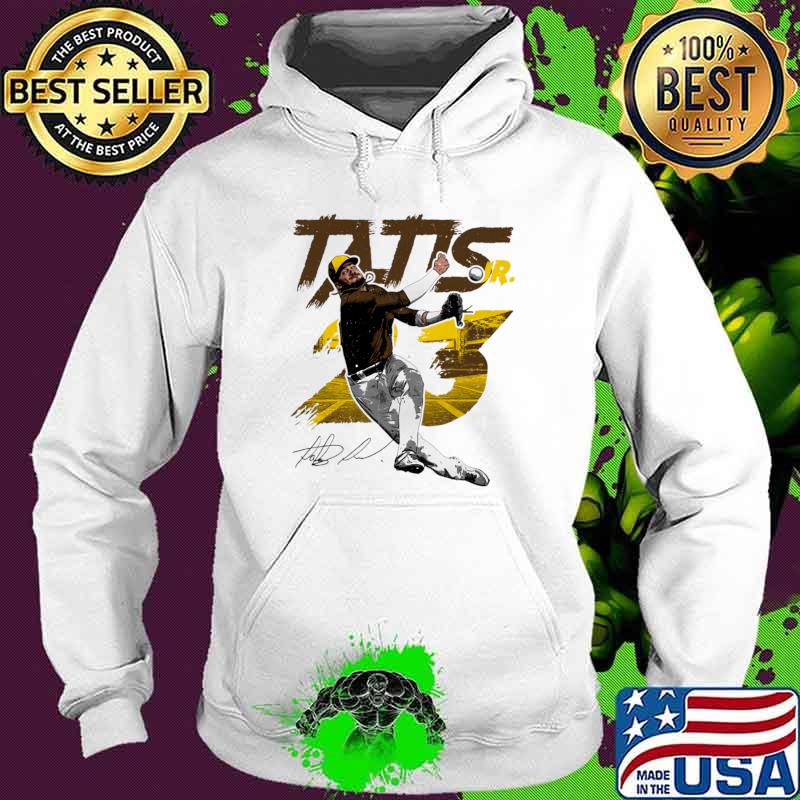 Fernando Tatis Jr. San Diego Rough Signature Baseball T-Shirt Hoodie Fernando Tatis Jr. San Diego Rough Signature Baseball T-Shirt Hoodie