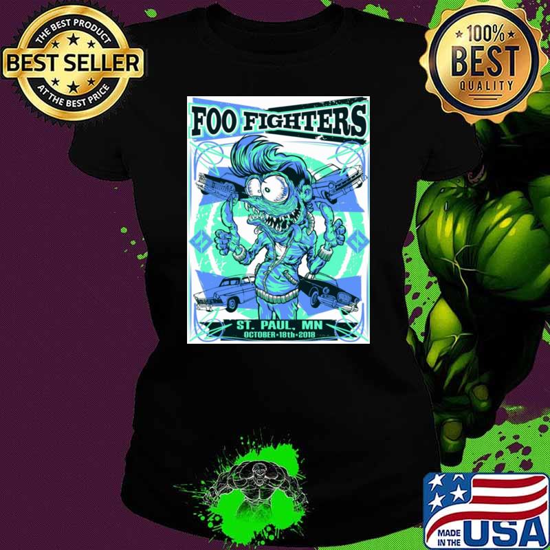 Foo Fighters St Paul Mn October 18th 2018 concert tour T-Shirt