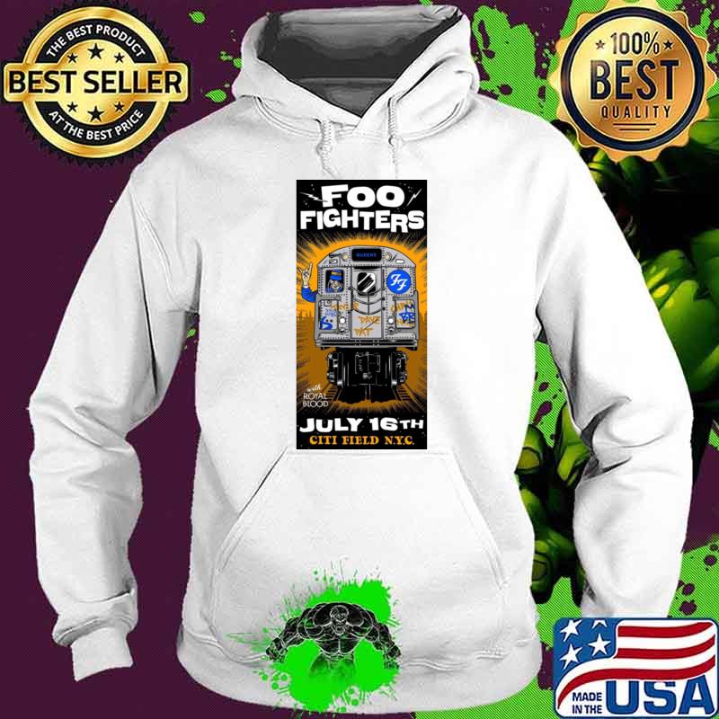 Foo Fighters With Royal Blood Citi Field Nyc Concert T-Shirt Hoodie Foo Fighters With Royal Blood Citi Field Nyc Concert T-Shirt Hoodie