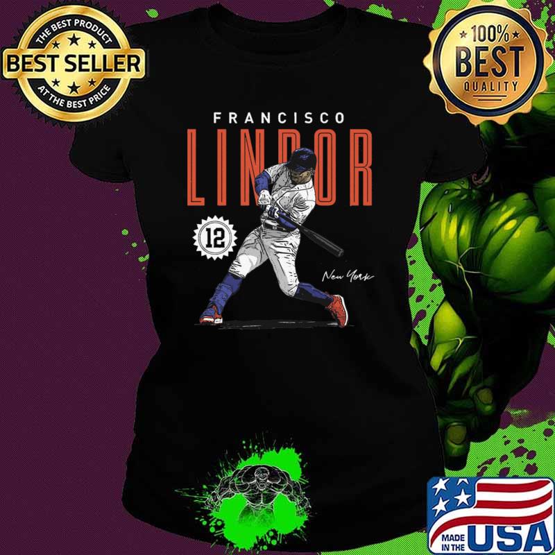 Francisco Lindor professional baseball shortstop New York M Card T-Shirt