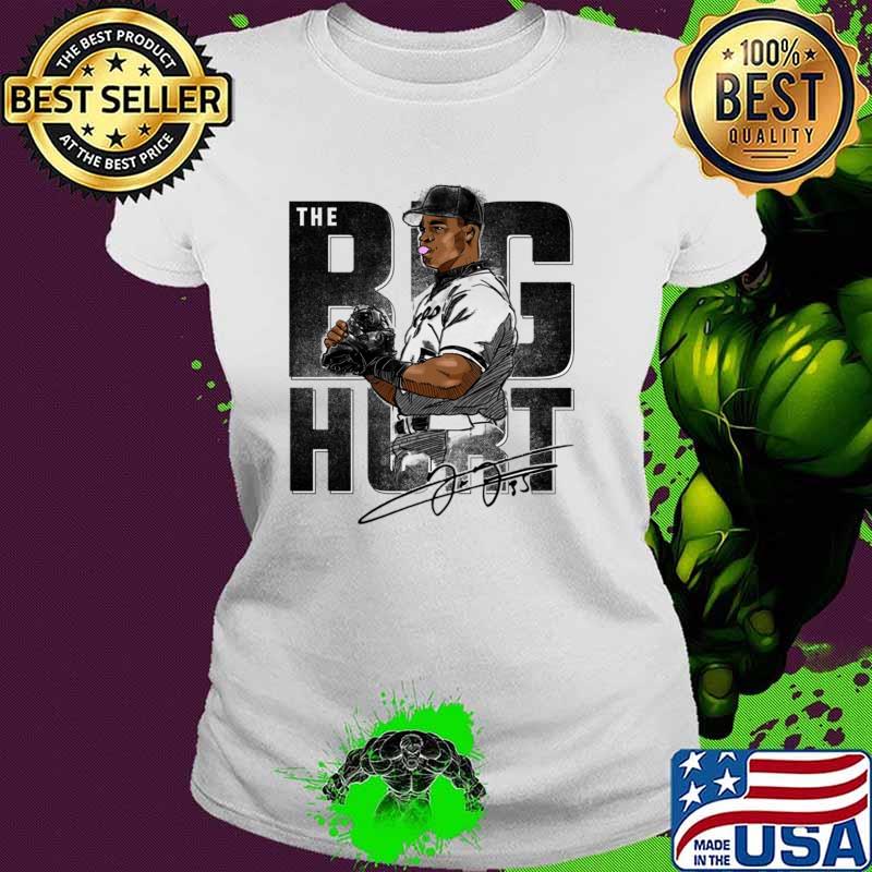Frank Thomas Signature Baseball Chicago W Bubble T-Shirt Ladies tee Frank Thomas Signature Baseball Chicago W Bubble T-Shirt Ladies tee