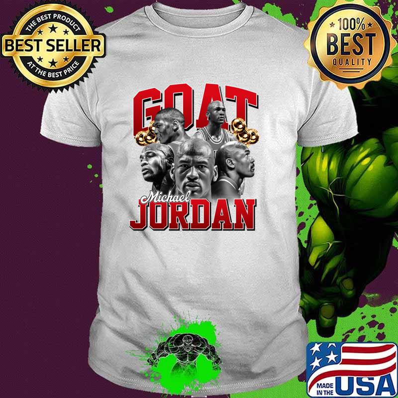 Goat Michael Jordan Legend Basketball Sports Lover T-Shirt