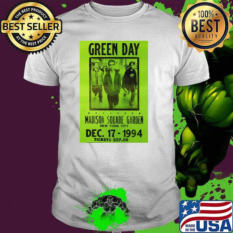 Green Day madison Square Garden new york city concert T-Shirt