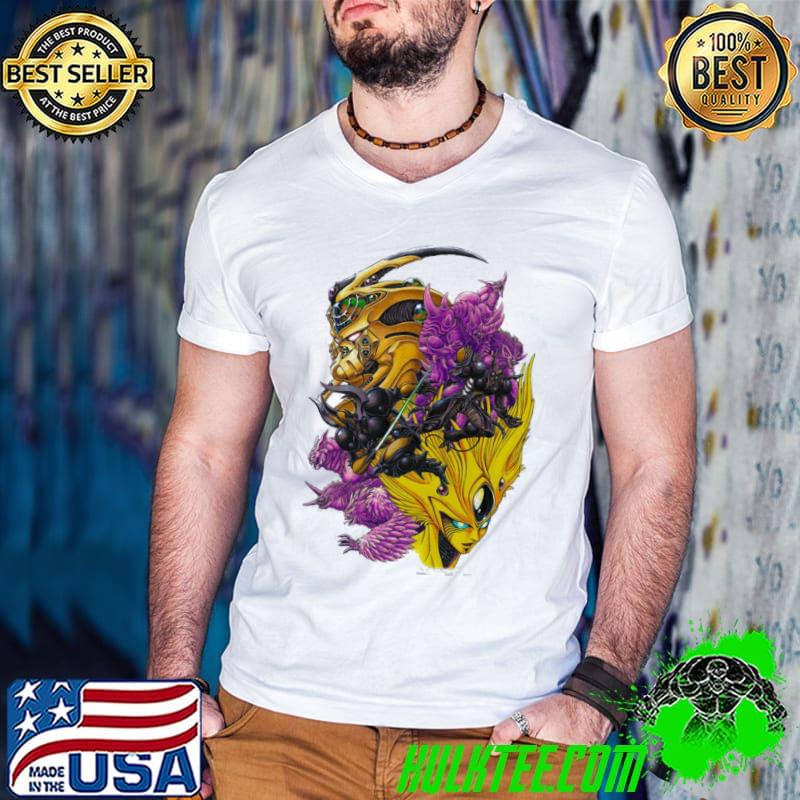 Guyver Yellow Robot Shirt