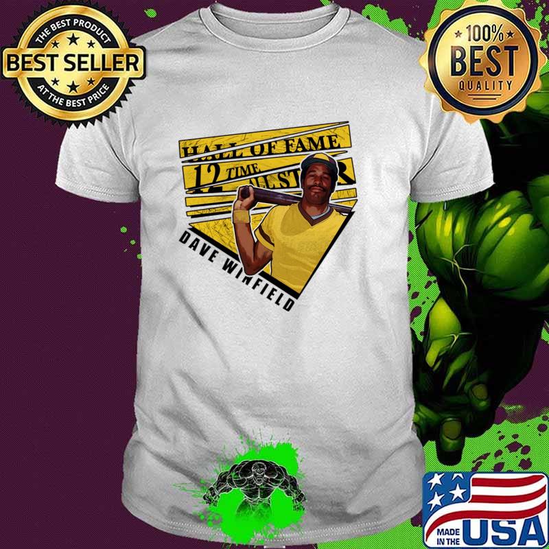 Hall Of Fame 12 Time Dave Winfield San Diego Chopped T-Shirt