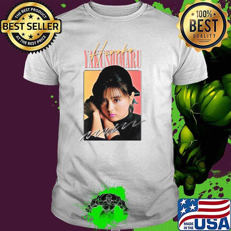 Hiroko Yakushimaru Japanese actress and singer Retro 80s T-Shirt