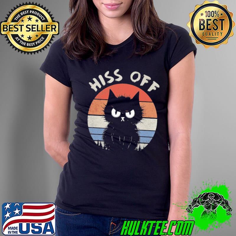 Hiss Off Black Cat vintage shirt