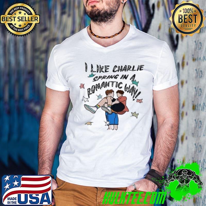 I like charloe spring in a romantic way shirt