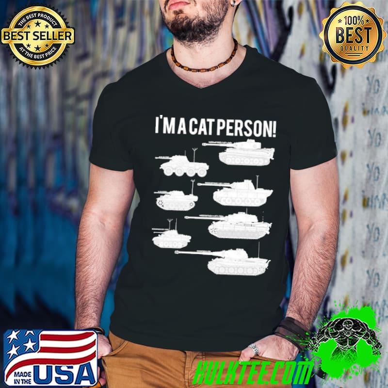 Im A Cat Person 7 German Cats Shirt