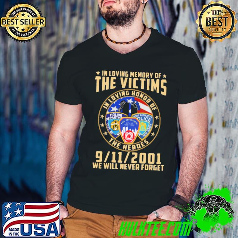 In Loving Memory Of The Victims In Loving Honor Of The Heroes 911 We Will Never Forget s Guys V Neck In Loving Memory Of The Victims In Loving Honor Of The Heroes 911 We Will Never Forget s Guys V Neck
