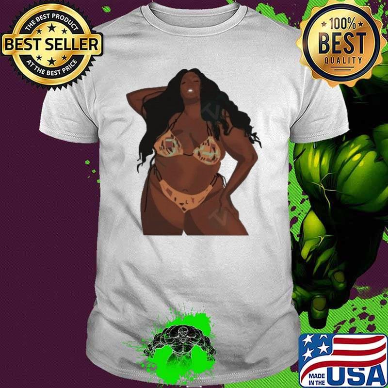 Inspired Lizzo Rapper Fat Wear Bikini shirt
