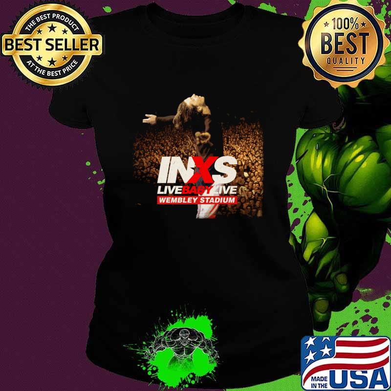 Inxs Live Baby Wembley Stadium In Focus Iconic Moments And Unforgettable Hits T-Shirt