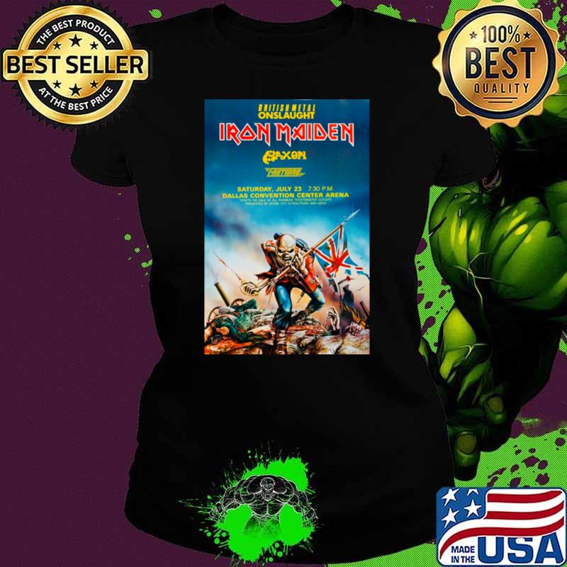 Iron Maiden Dallas Convention Center Arena Concert Tour T-Shirt