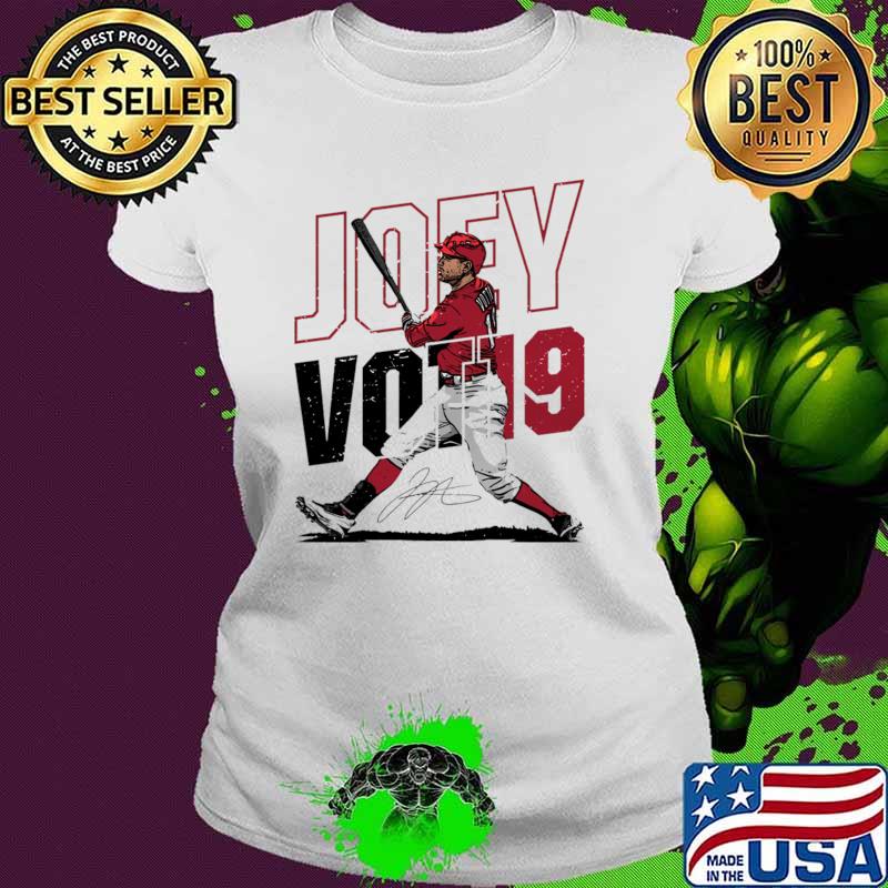Joey Votto baseball first baseman for the Cincinnati Reds Signature Hanger T-Shirt Ladies tee Joey Votto baseball first baseman for the Cincinnati Reds Signature Hanger T-Shirt Ladies tee