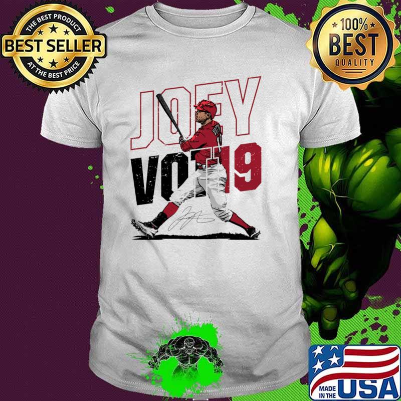 Joey Votto baseball first baseman for the Cincinnati Reds Signature Hanger T-Shirt Joey Votto baseball first baseman for the Cincinnati Reds Signature Hanger T-Shirt