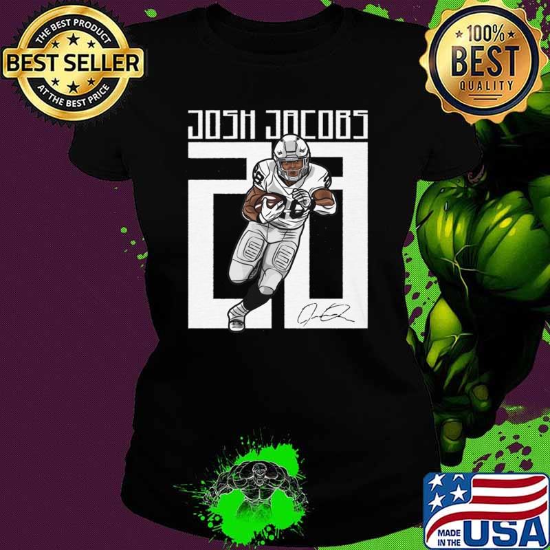 Josh Jacobs American football running back Las Vegas Number signature T-Shirt