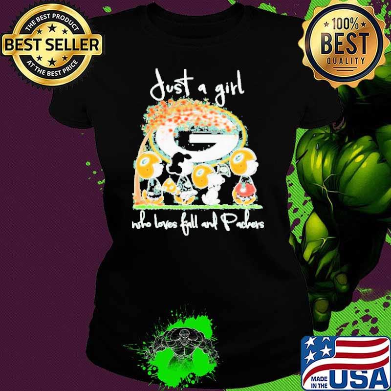 Just A Girl Who Loves Fall And Packers Autumn shirt
