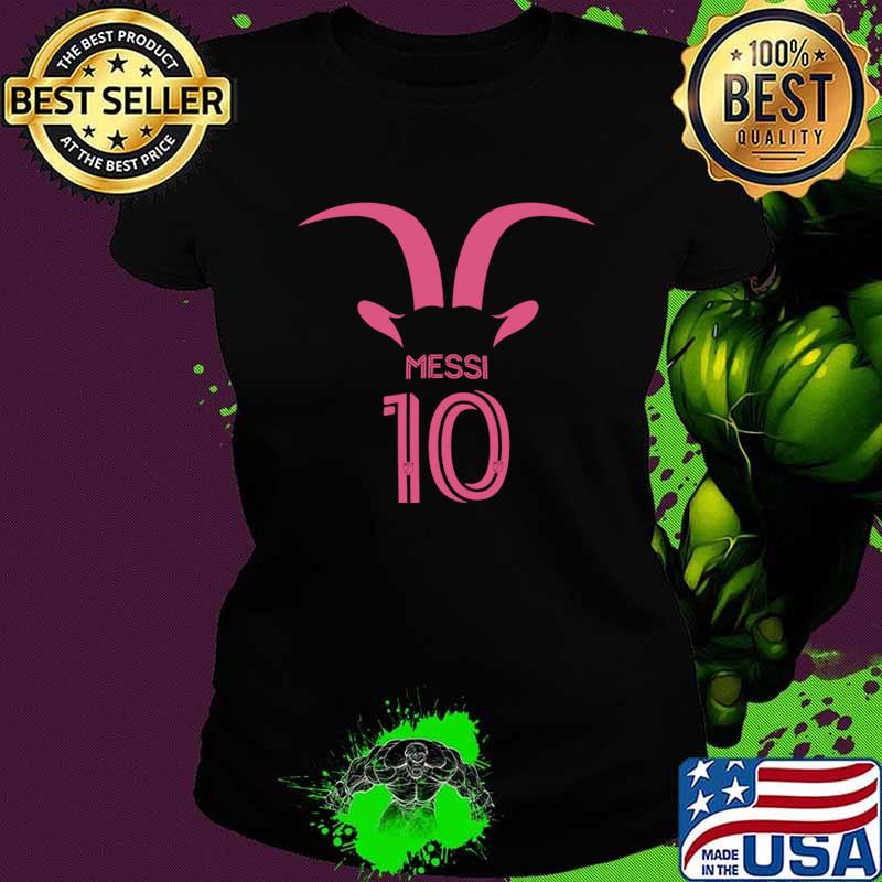 Messi 10 Goat Football Champion T-Shirt