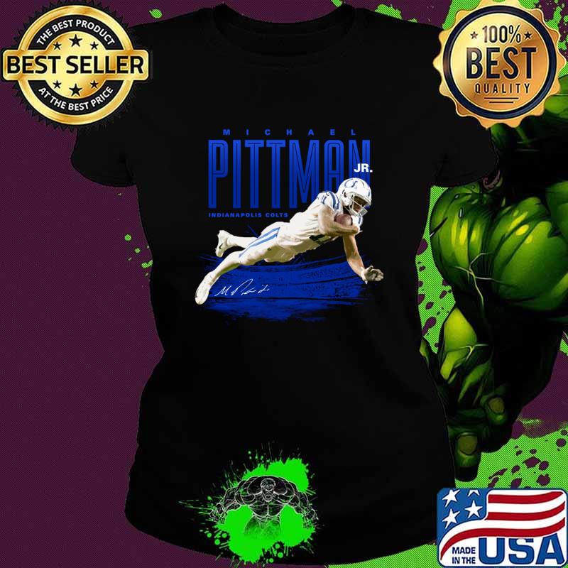 Michael Pittman Jr Signature Indianapolis Colts Football T-Shirt