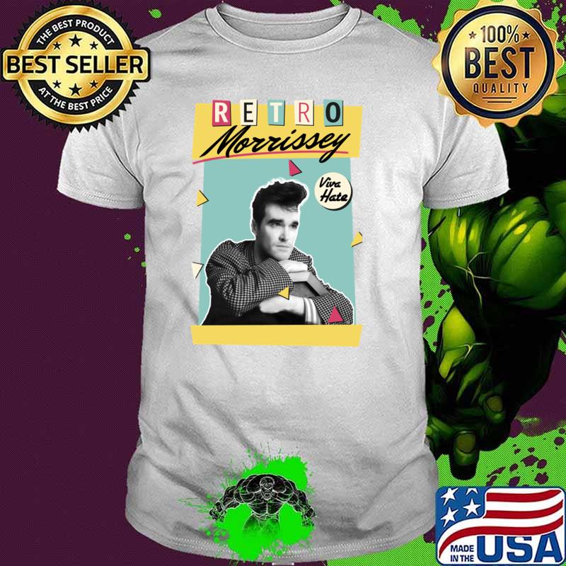 Morrissey an English singer and songwriter rock music T-Shirt