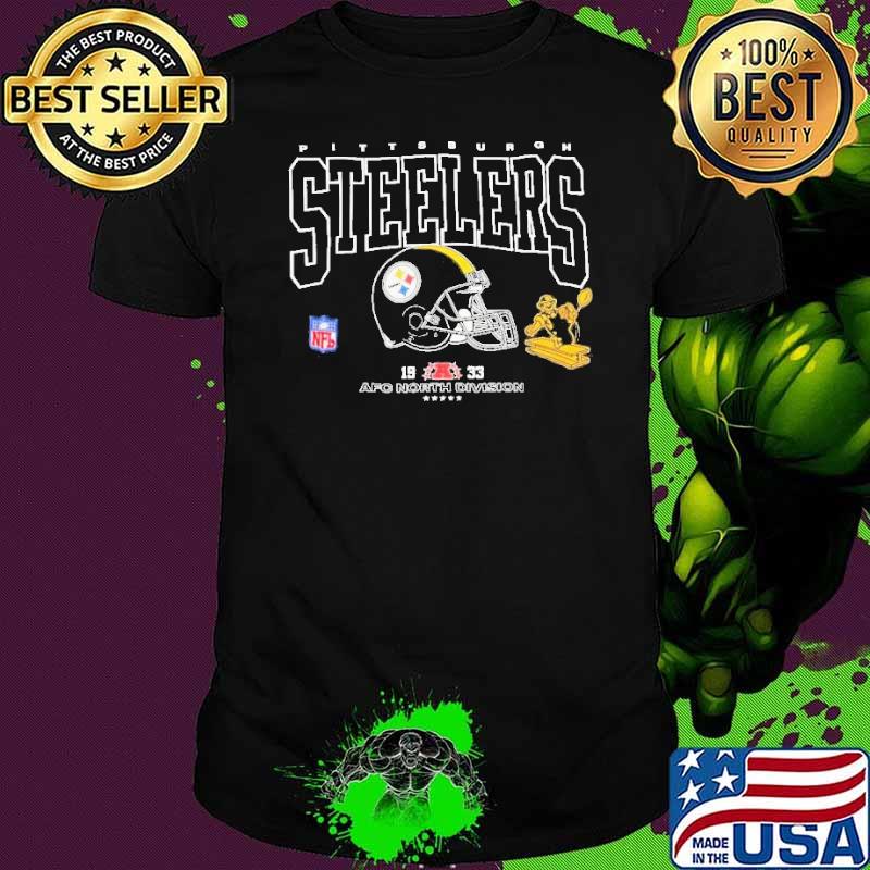 NFL Pittsburgh Steelers 1933 AFC North Division Shirt Unisex NFL Pittsburgh Steelers 1933 AFC North Division Shirt Unisex