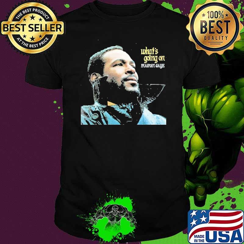 Official what's going on Marvin Gaye shirt