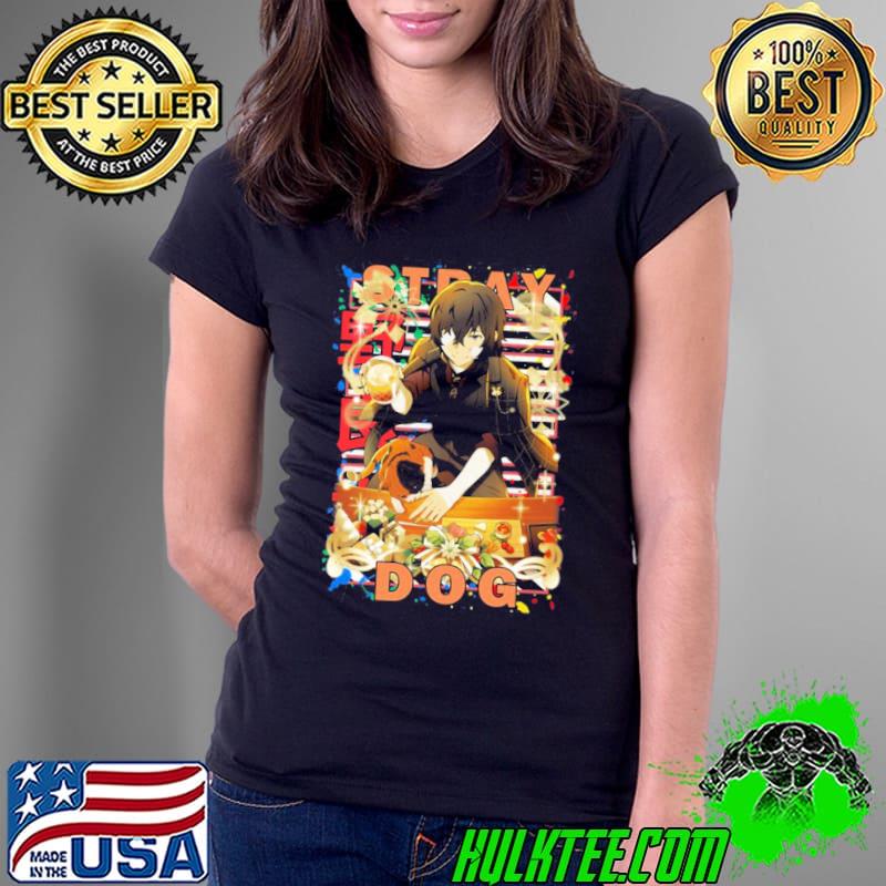 Osamu Dazai Bungo Stray Dogs Urban Anime Shirt Ladies Tee Osamu Dazai Bungo Stray Dogs Urban Anime Shirt Ladies Tee