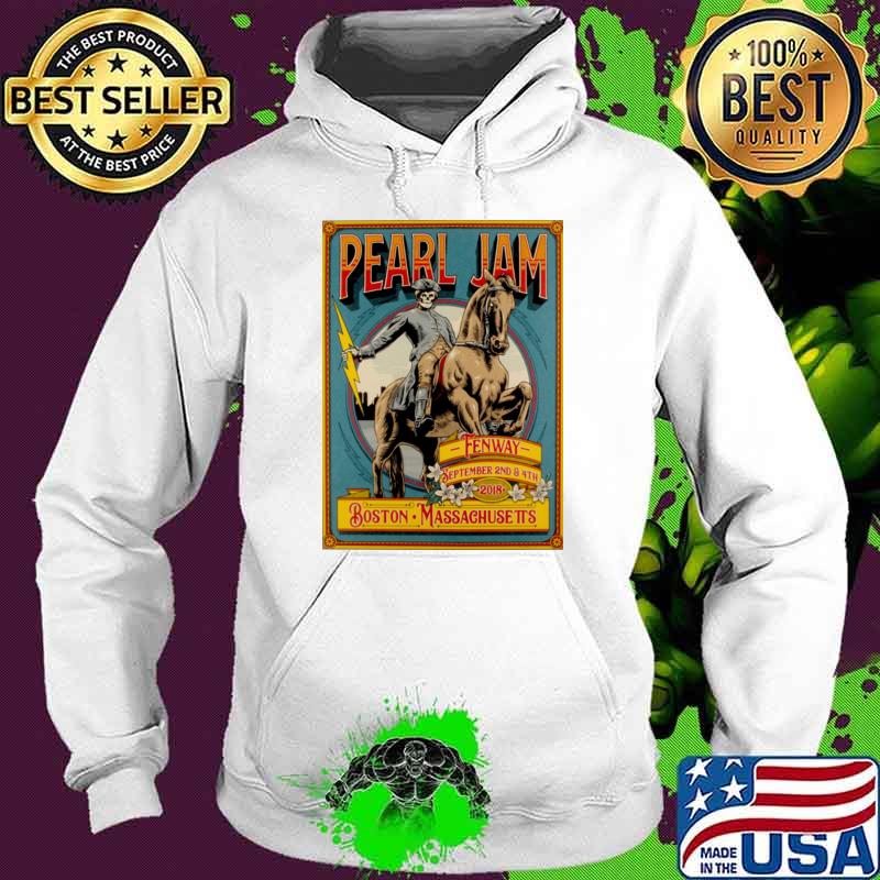 Pearl Jam Fenway Boston Massachusetts Concert T-Shirt Hoodie Pearl Jam Fenway Boston Massachusetts Concert T-Shirt Hoodie
