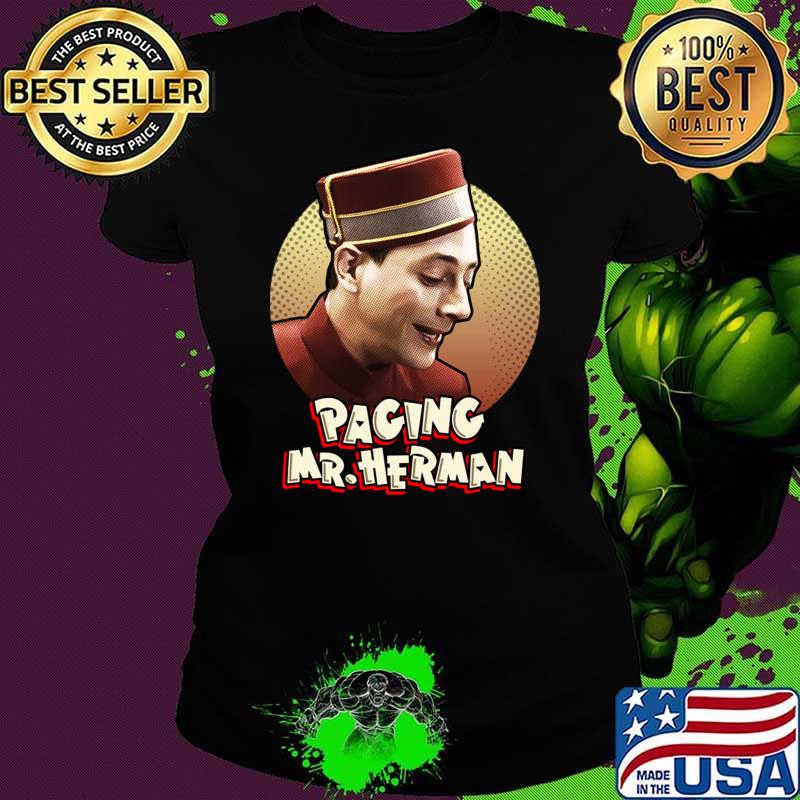 Pee Wee Herman Paging Mr. Herman T-Shirt Pee Wee Herman Paging Mr. Herman T-Shirt