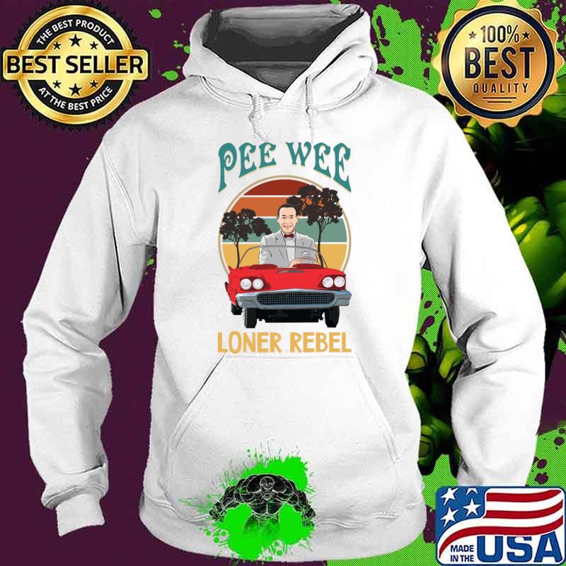 Pee wee loner rebel red car vintage T-Shirt