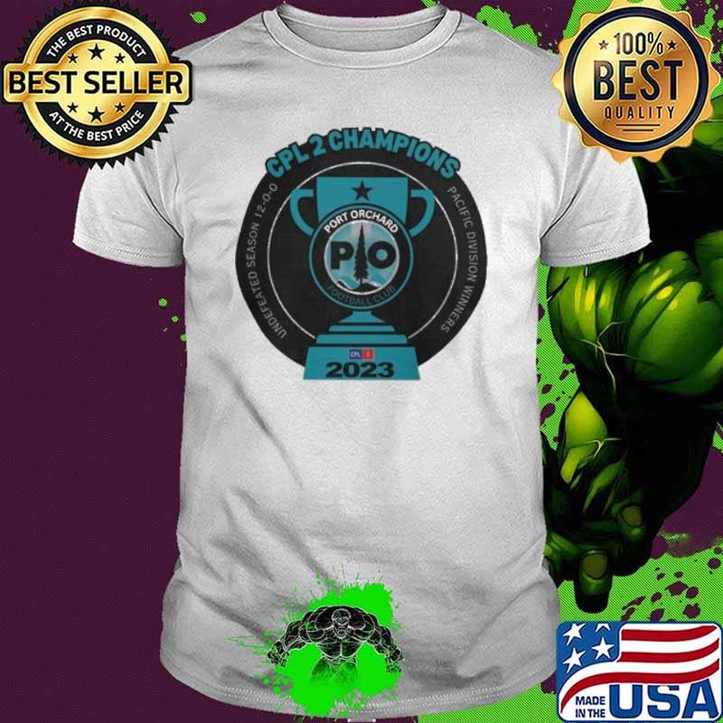 Port Orchard Football Club CPL 2 Champions 2023 Logo Shirt