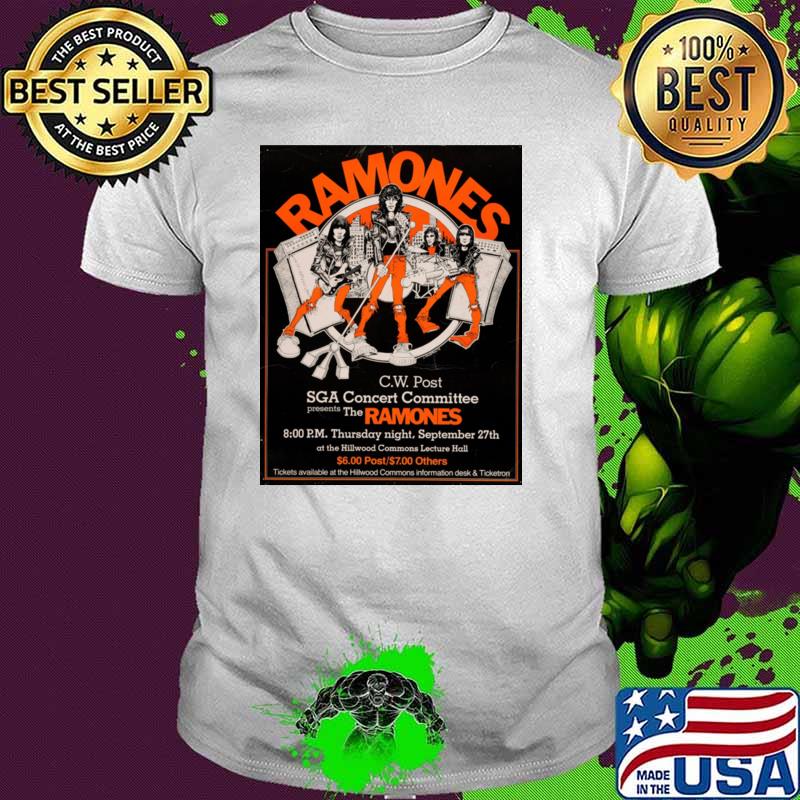 Ramones concert committee thursday night september 27th T-Shirt