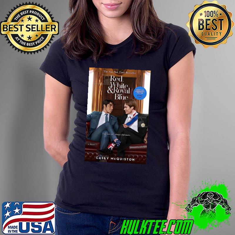 Red White And Royal Blue Casey McQuistonShirt (watermarked) Ladies Tee Red White And Royal Blue Casey McQuistonShirt (watermarked) Ladies Tee