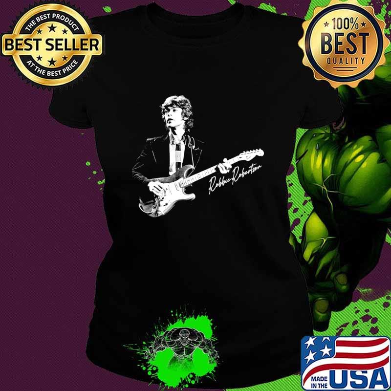 Robbie Robertson Canadian musician lead guitarist signature T-Shirt