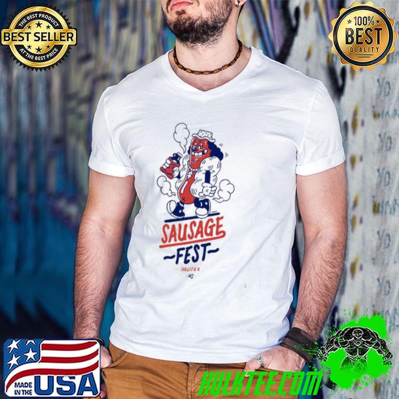 Sausage Fest Halifax Shirt Guys V Neck Sausage Fest Halifax Shirt Guys V Neck