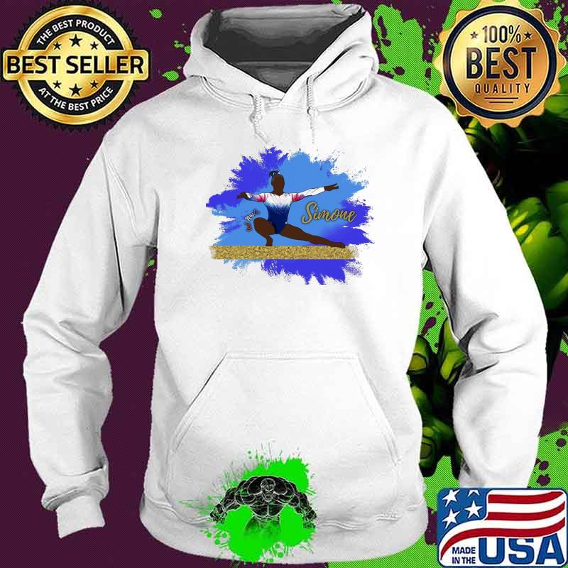 Simone Biles Shilhouette an American artistic gymnast shirt