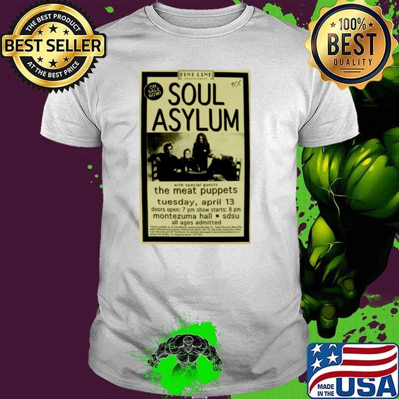 Soul Asylum With Special Guests The Meat Puppets Concert T-Shirt