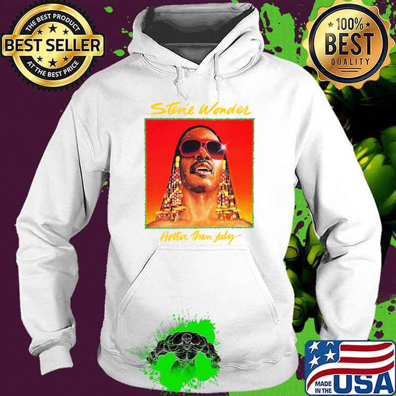 Stevie wonder hotter than july american singer T-Shirt