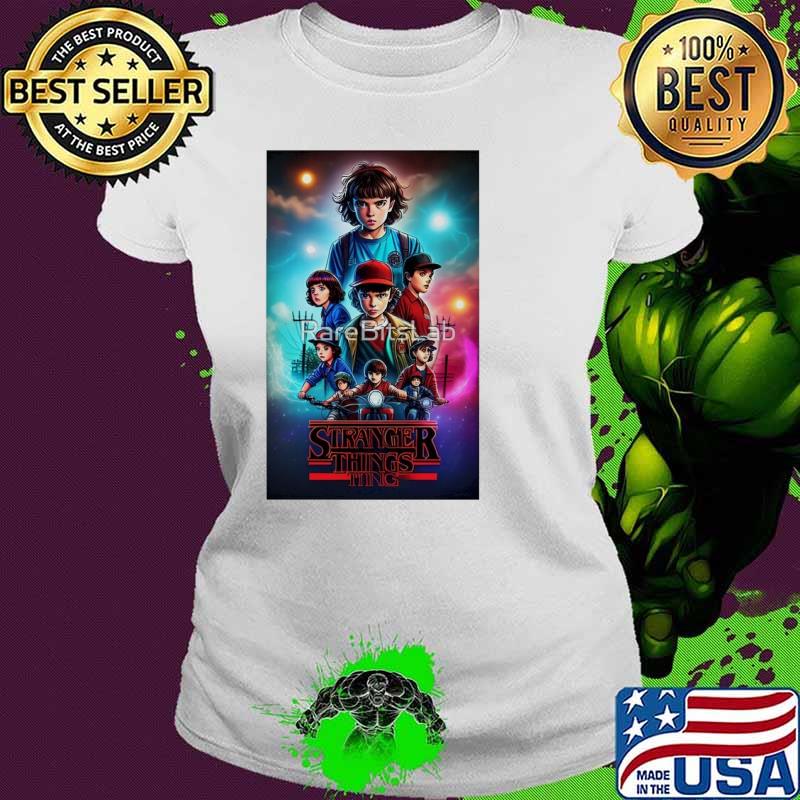 Stranger Things Netflix Movie 2023 Dustin s Ladies tee Stranger Things Netflix Movie 2023 Dustin s Ladies tee