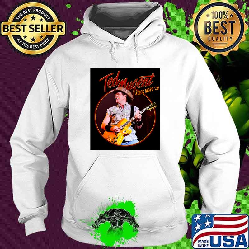 Ted Nugent Adios Mofo 23 Singer Play Guitar T-Shirt