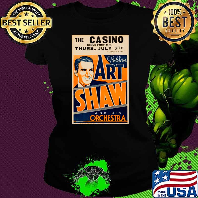 The Casino Art Shaw & his Orchestra concert tour T-Shirt